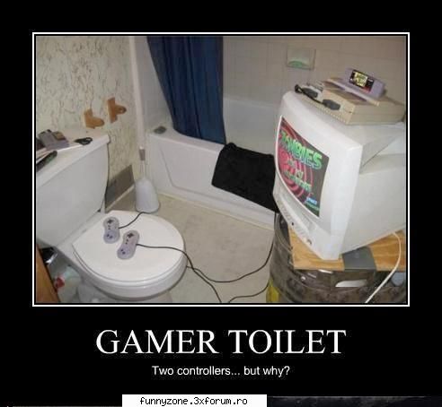 Gamer toilet - RRicOO - Other funny pictures