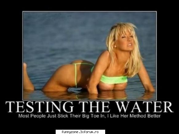 testing_the_water - Silver_S - Funny Girls Pictures